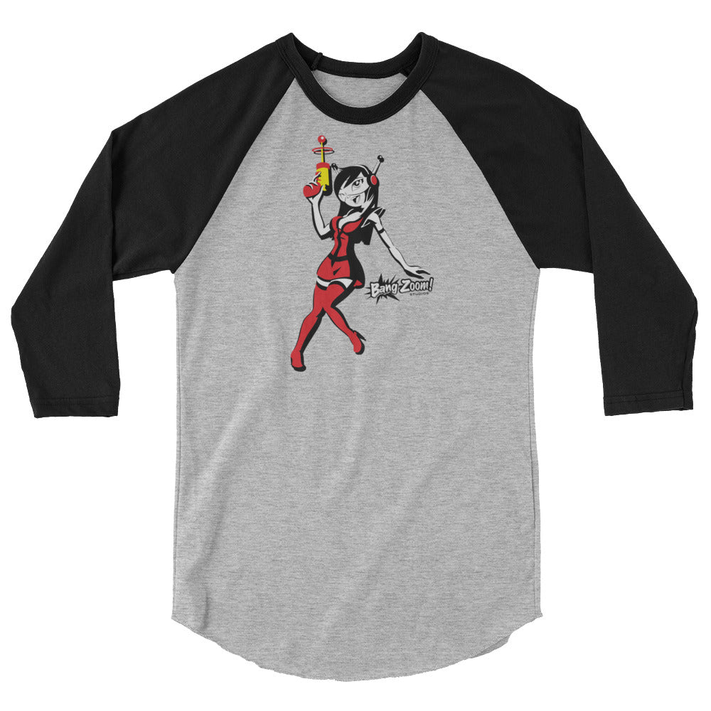 LoveChan (Color) 3/4 sleeve raglan shirt