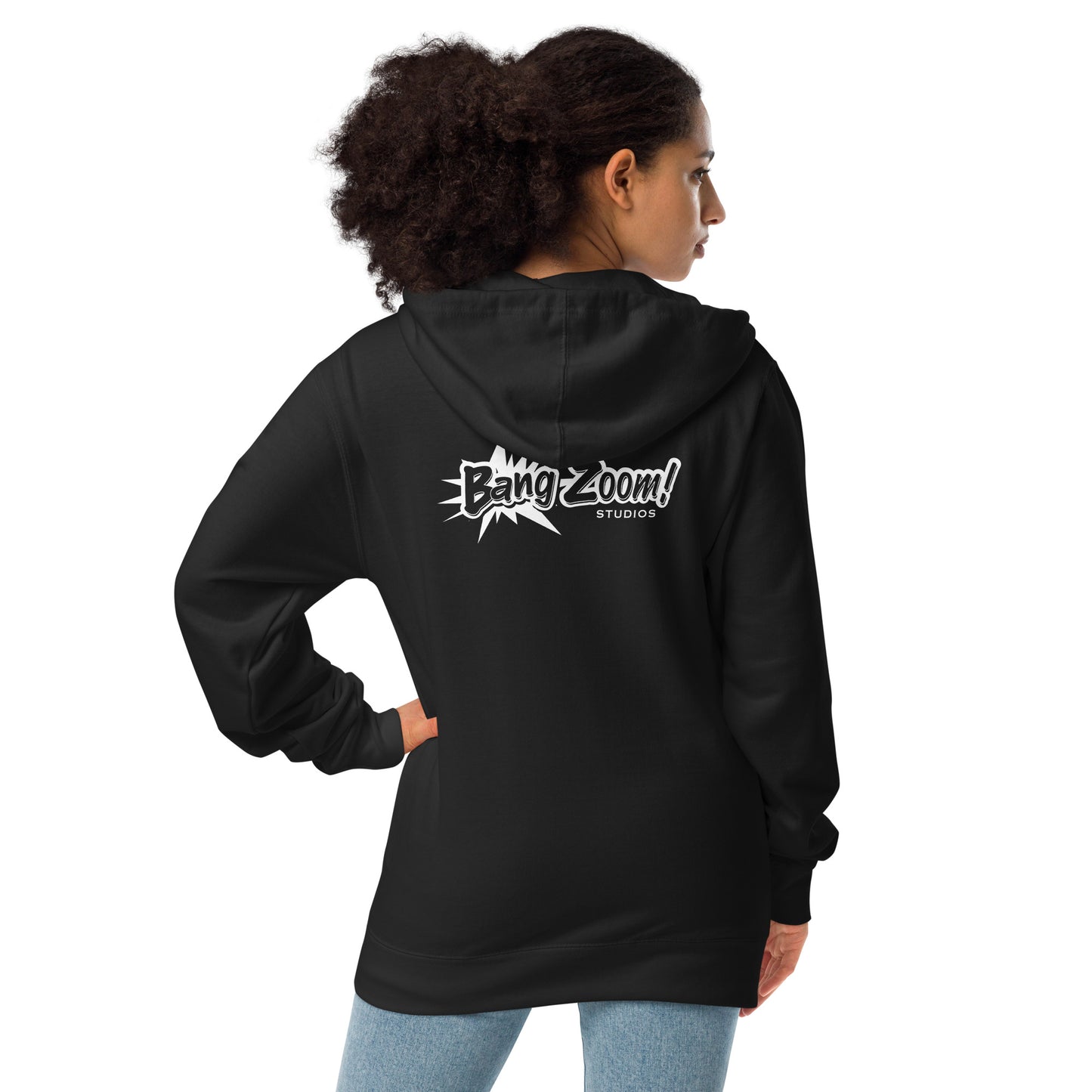 Headphones Logo Zip-Up Hoodie