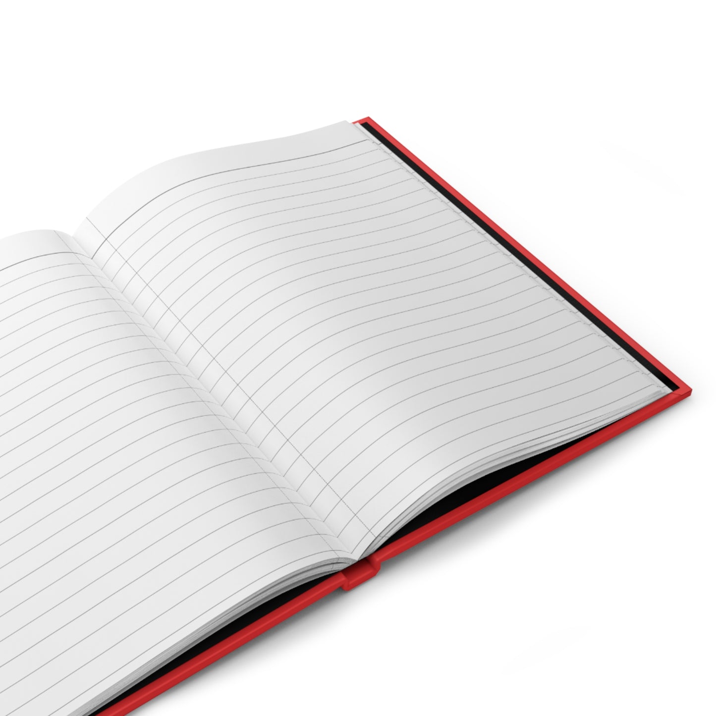 Red Bang Zoom! Hardcover Notebook