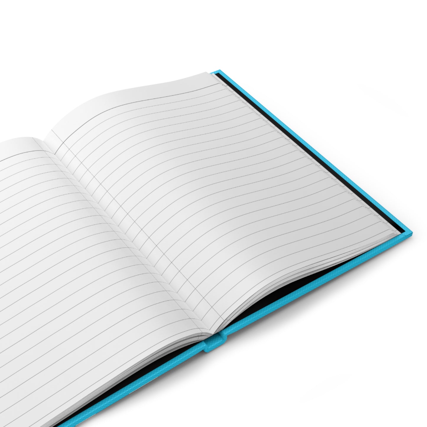 Blue Bang Zoom! Hardcover Notebook