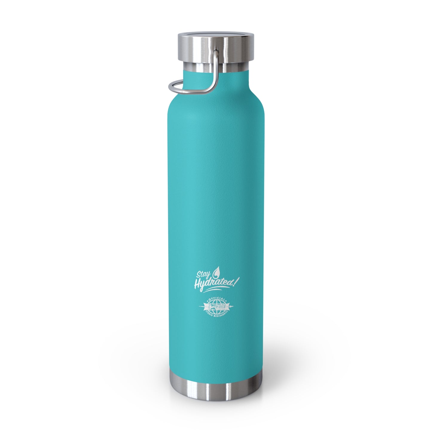 Teal Vacuum Insulated Bottle with Color Bang Zoom! Logo