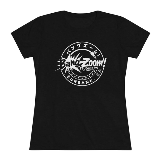 Women's Bang Zoom! Circle Logo Black Tee