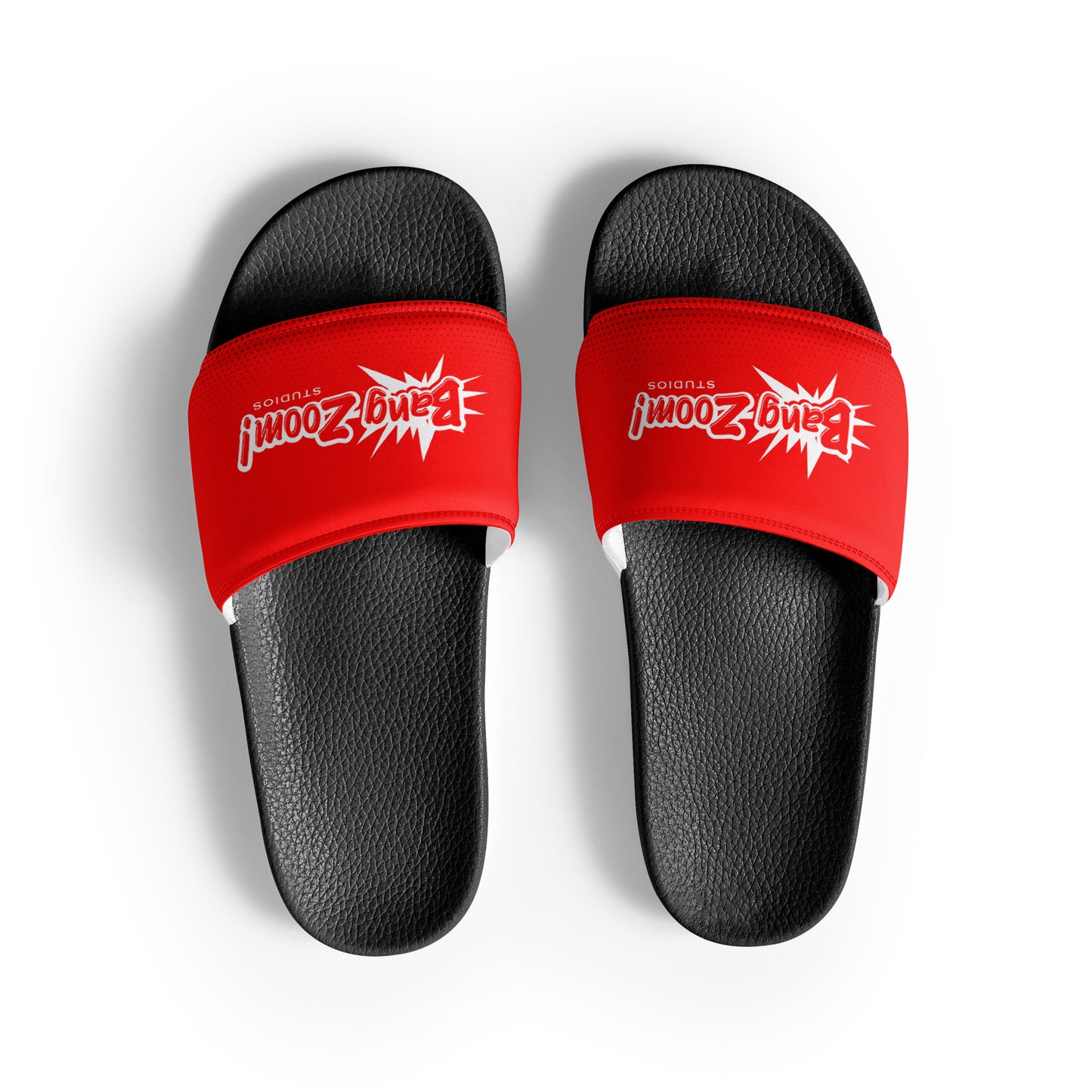 Men's Bang Zoom! Red Rocket Slide Sandals