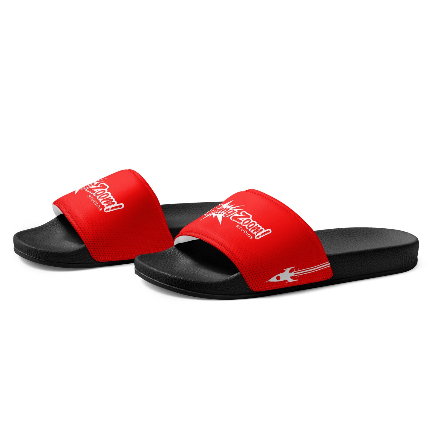 Men's Bang Zoom! Red Rocket Slide Sandals