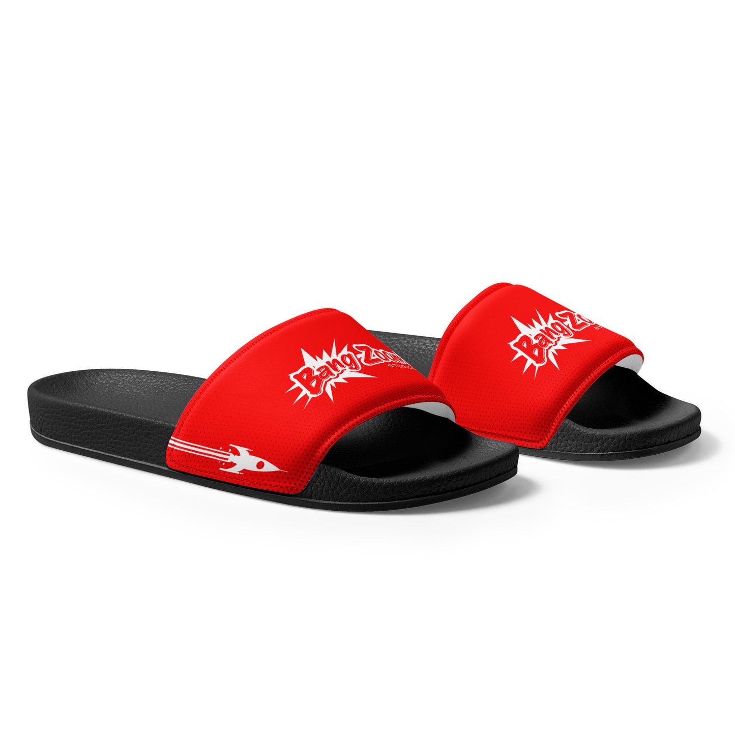 Men's Bang Zoom! Red Rocket Slide Sandals