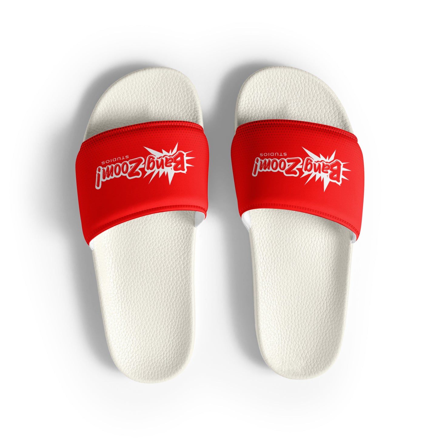 Men's Bang Zoom! Red Rocket Slide Sandals