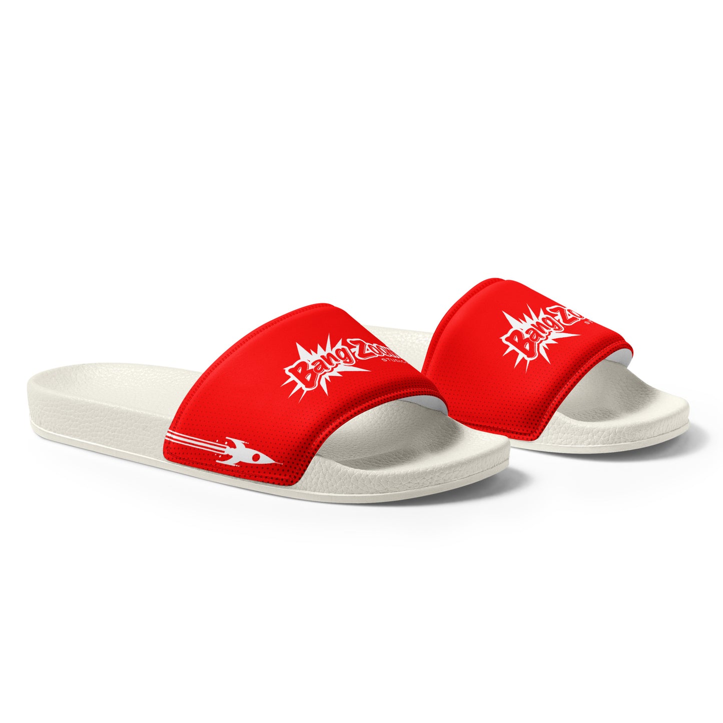 Men's Bang Zoom! Red Rocket Slide Sandals