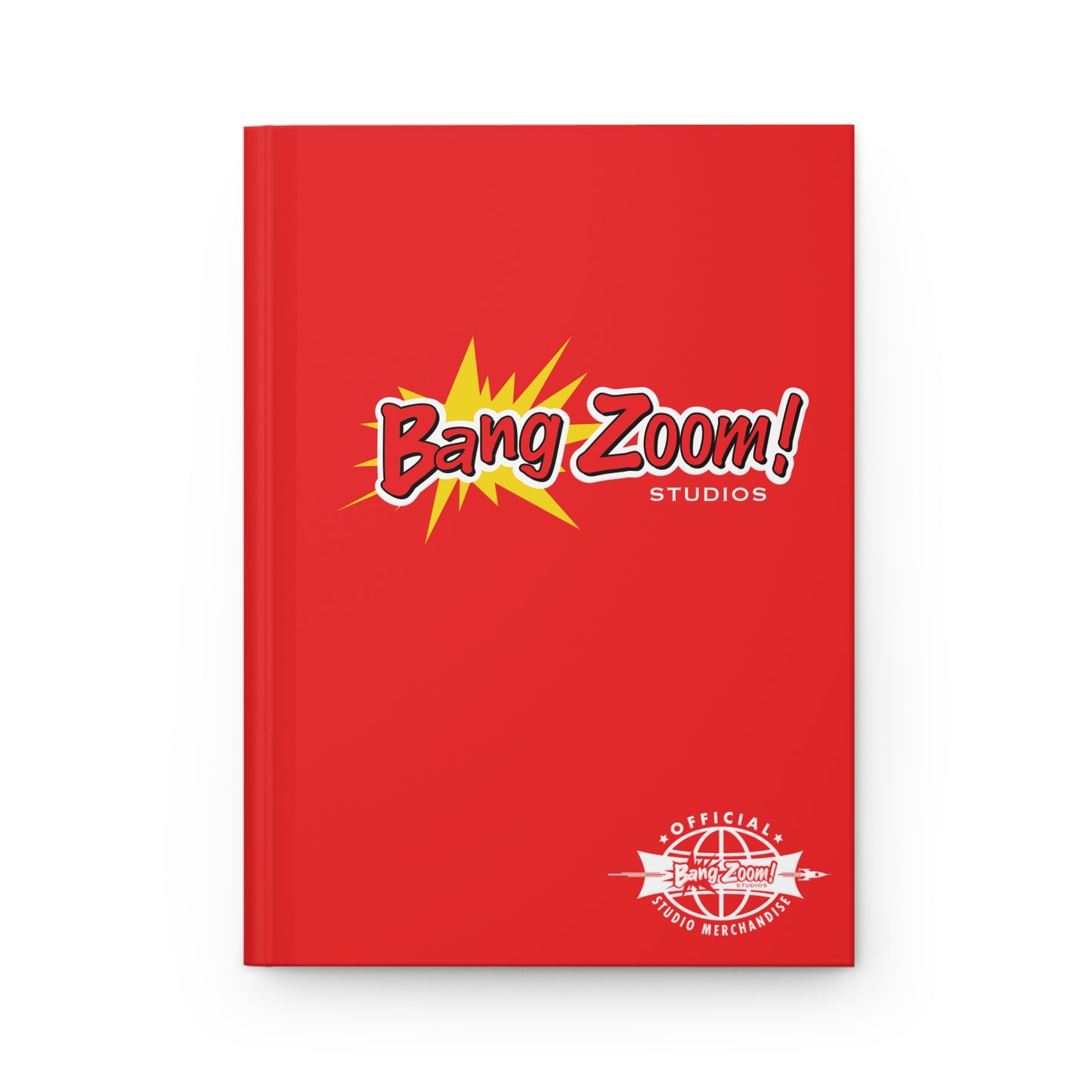 Red Bang Zoom! Hardcover Notebook